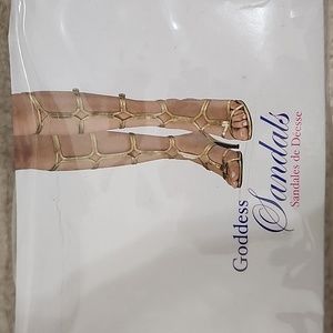 Golden Goddess Sandals
